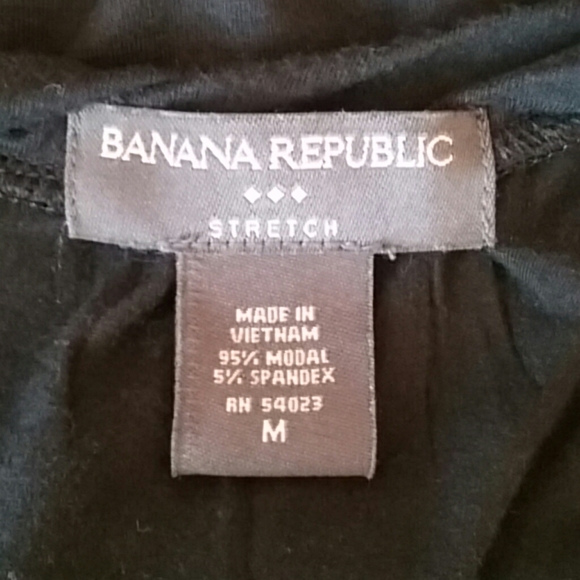 Black Banana Republic Stretch Dress size Medium - Picture 6 of 7